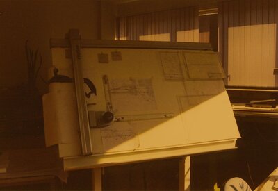 Damalige Entwicklungsabteilung